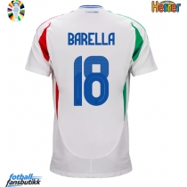 Italia Nicolo Barella #18 Bortedrakt EM 2024 Kortermet